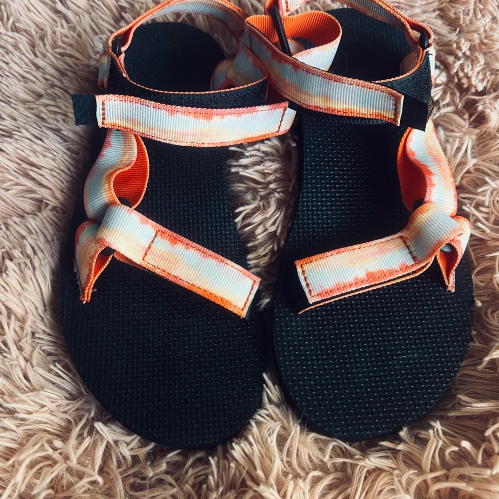 🌊 Teva Original Universal Sandals - Tie Dye - Sorbet Red